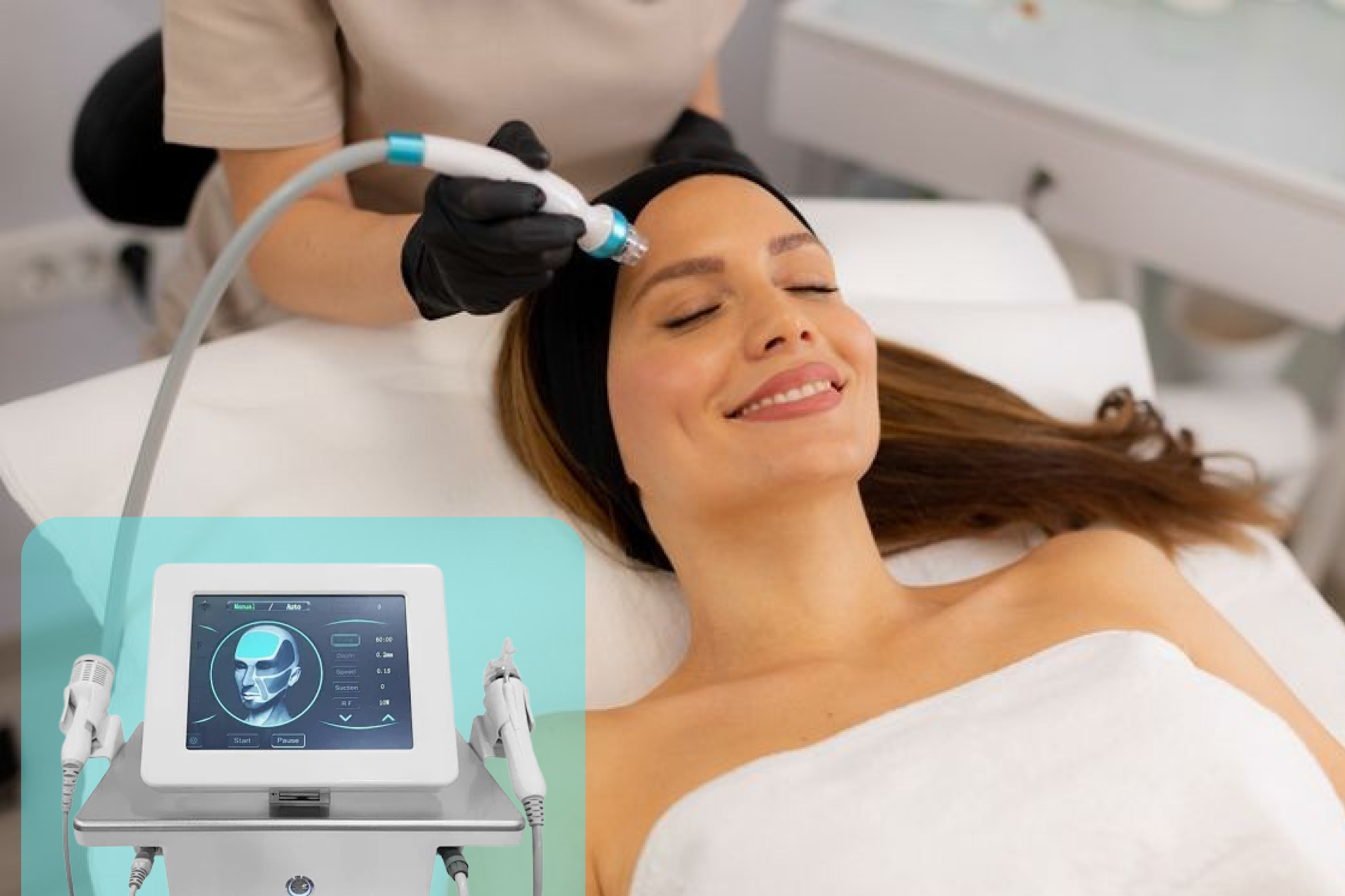 HydraFacial treatment at HMS Fat Freezing Dubai