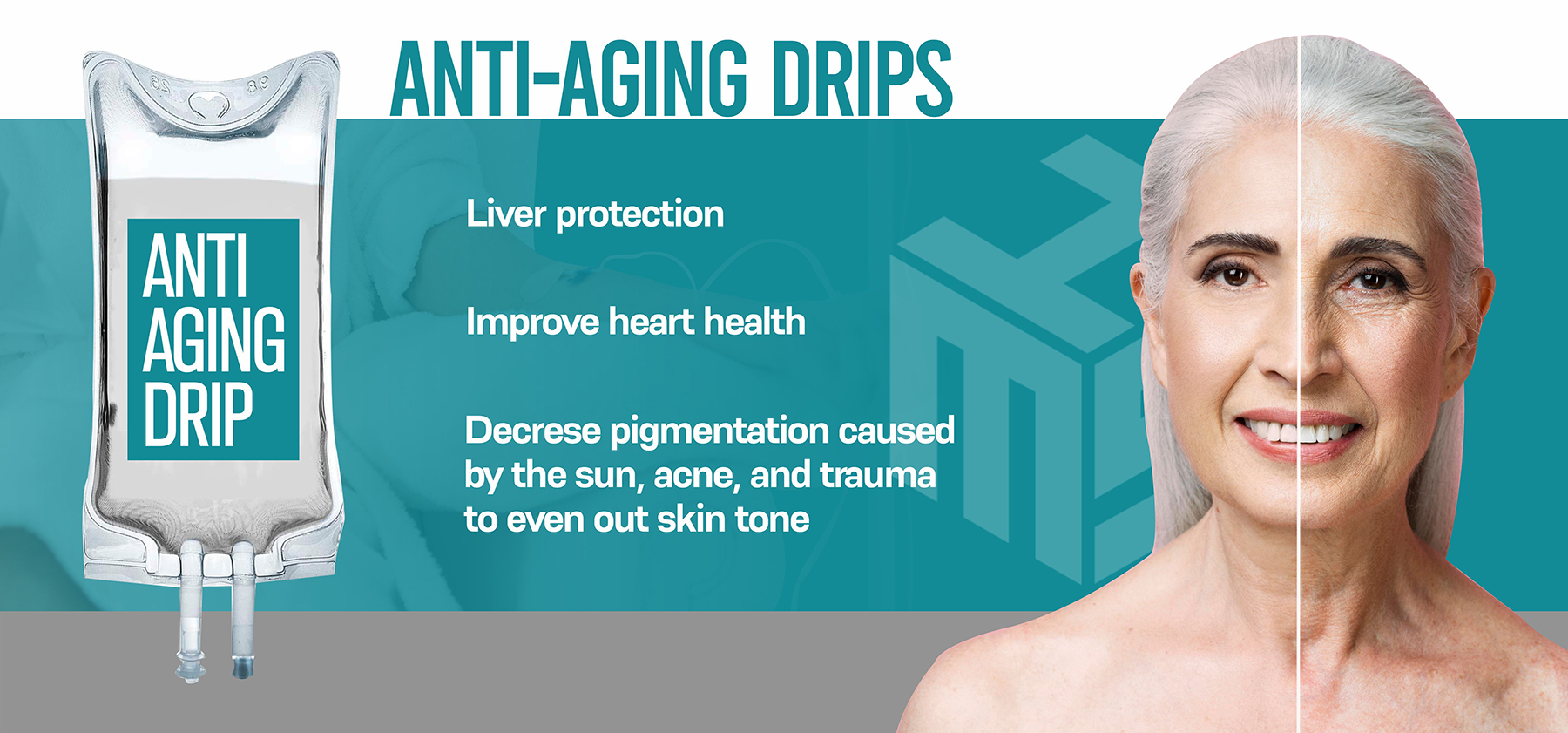 Introducing Our Anti-Aging Drip for Timeless Beauty Introducing Our Anti-Aging Drip for Timeless Beauty
